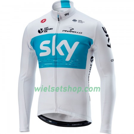 Wielershirt 2018 Team Sky N001 Lange Mouw